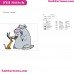 Big Dog And Little Dog Stupid Dogs Embroidery Design 2