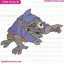 Black Cauldron Creeper Embroidery Design
