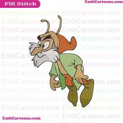Black Cauldron Doli Embroidery Design