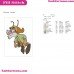 Black Cauldron Doli Embroidery Design