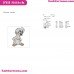 Black Cauldron Gurgi Cute Embroidery Design
