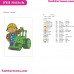 Bob And Roley Bob The Builder Embroidery Design