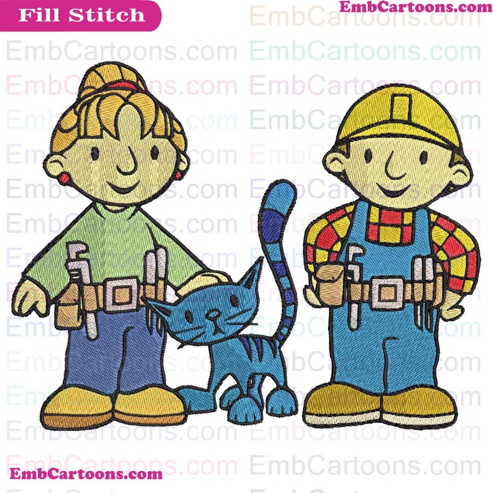 Bob And Applique Design, Bob And Embroidery Design, And Wendy Applique Design, And Wendy Embroidery Design, Wendy And Applique Design, Wendy And Embroidery Design, And Pilchard Applique Design, And Pilchard Embroidery Design, Pilchard Bob Applique Design,