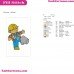 Bob The Builder Embroidery Design 4