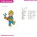 Bob The Builder Embroidery Design 5