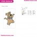 Boo-Boo 2 Yogi Bear Embroidery Design