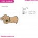 Boo-Boo Sleeping Yogi Bear Embroidery Design