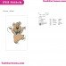 Boo-Boo Yogi Bear Embroidery Design