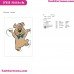 Boo-Boo Yogi Bear Embroidery Design