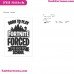 Born To Play Fortnite Forced To Go To School Cutout Cut File For Cricut Silhouettesvg Embroidery Design