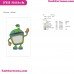 Bot Team Umizoomi Embroidery Design