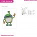 Bot Team Umizoomi Embroidery Design