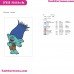 Branch Sing Blue Trolls Embroidery Design