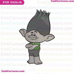 Branch Trolls Embroidery Design