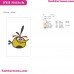 Bubbles Face 2 Angry Birds Embroidery Design