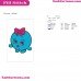 Bubbles Shopkins Embroidery Design