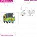 Bus Scooby Doo Embroidery Design