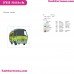 Bus Scooby Doo Embroidery Design