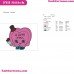 Candy Kisses Shopkins Embroidery Design