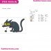 Cat The Simpsons Embroidery Design