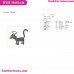 Cat The Simpsons Snowball Embroidery Design 3