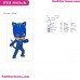 Catboy Silhouettes PJ Masks Embroidery Design 2