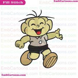 Cebolinha Embroidery Design 2