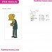 Charles Montgomery Burns Embroidery Design