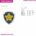 Chase Logo Paw Patrol Embroidery Design