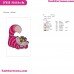 Cheshire Cat Alice Wonderland Embroidery Design
