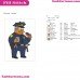 Chief Clancy Wiggum Embroidery Design