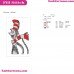 Christmas Day Dr Seuss The Cat In The Hat Embroidery Design