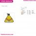 Chuck Face 3 Angry Birds Embroidery Design