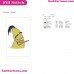 Chuck Face Angry Birds Embroidery Design