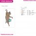 Cindy Bear Dancing Yogi Bear Embroidery Design