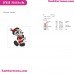 Classic Mickey As Santa Claus Embroidery Design