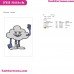 Cloud Guy 2 Trolls Embroidery Design