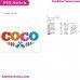 Coco Guitars Embroidery Design