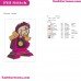 Cogsworth Beauty Beast Embroidery Design