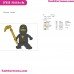Cole Lego Ninjago Embroidery Design