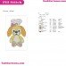 Cookie Duffy And Friends Embroidery Design