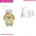 Cookie Duffy And Friends Embroidery Design
