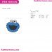 Cookie Monster Face Sesame Street Muppet Monster Embroidery Design