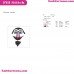 Count Von Count Face Sesame Street Embroidery Design
