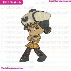 Crumbelina De Caramello Wreck-It Ralph Embroidery Design