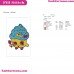 Cupcake Queen Shopkins Embroidery Design