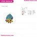 Cupcake Queen Shopkins Embroidery Design