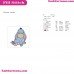 Cute Baby Eeyore Winnie The Pooh Embroidery Design
