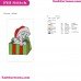 Dalmatian Dog Christmas Santa Embroidery Design