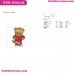 Daniel Tigers Neighborhood Walking Embroidery Design
